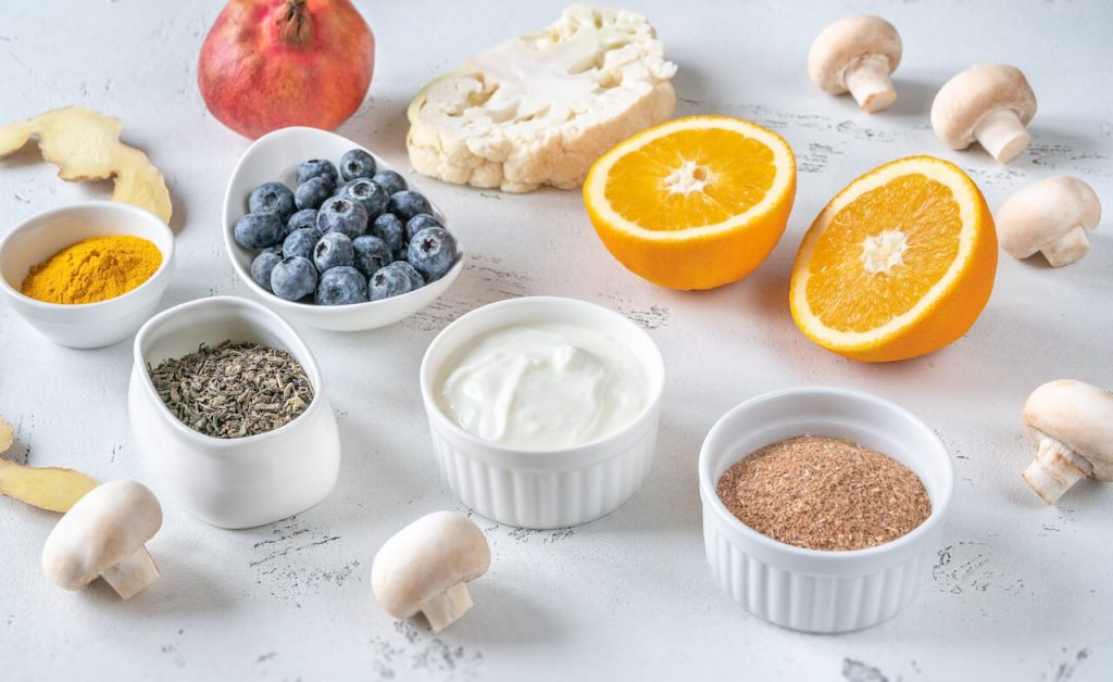 폴리페놀이 풍부한 음식