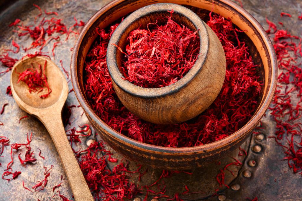최고급 향신료 사프란(Saffron) 효능, 사용법, 보관법 : 그라디움